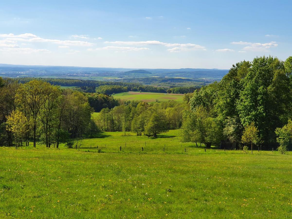Garni Hotel Biebertal Am Milseburgradweg Hofbieber Esterno foto
