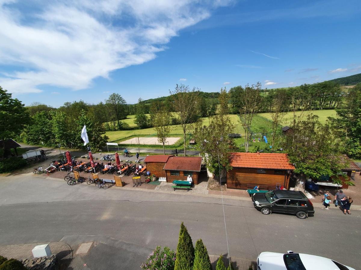 Garni Hotel Biebertal Am Milseburgradweg Hofbieber Esterno foto
