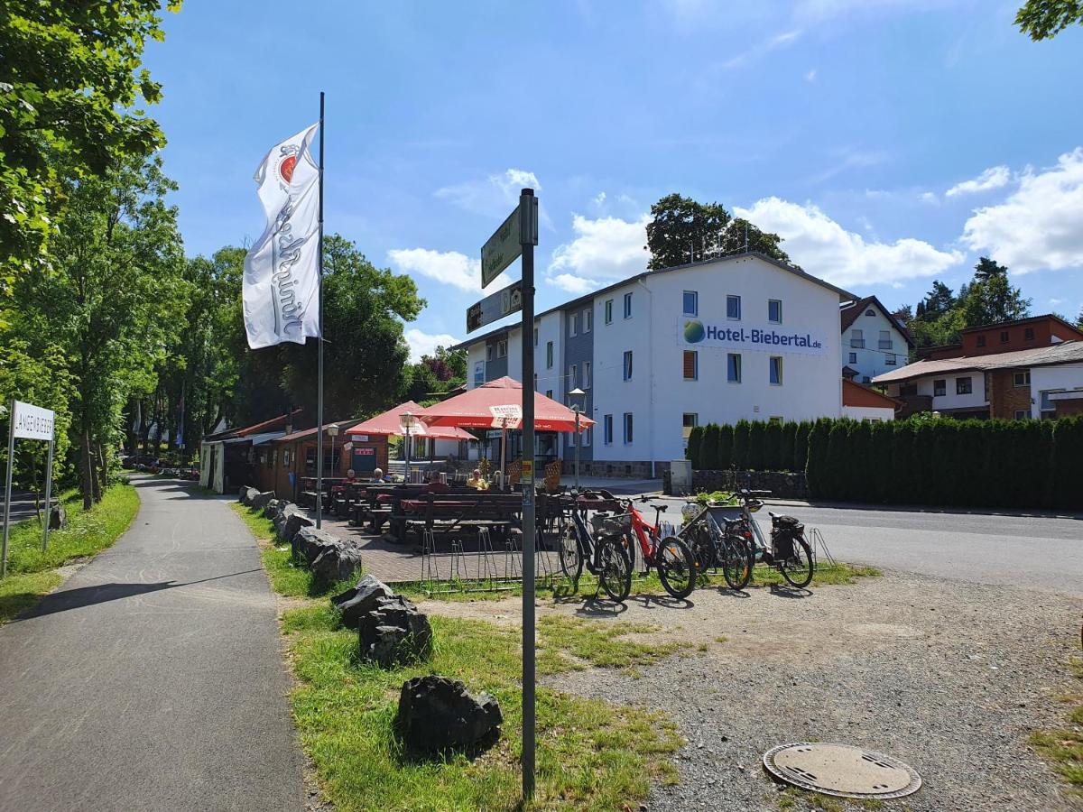Garni Hotel Biebertal Am Milseburgradweg Hofbieber Esterno foto