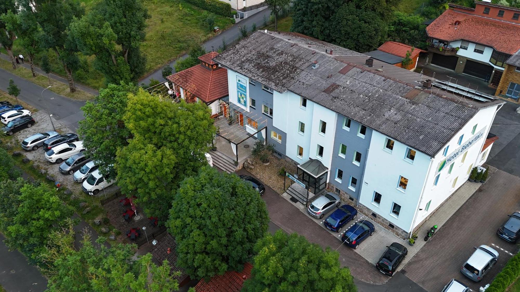 Garni Hotel Biebertal Am Milseburgradweg Hofbieber Esterno foto